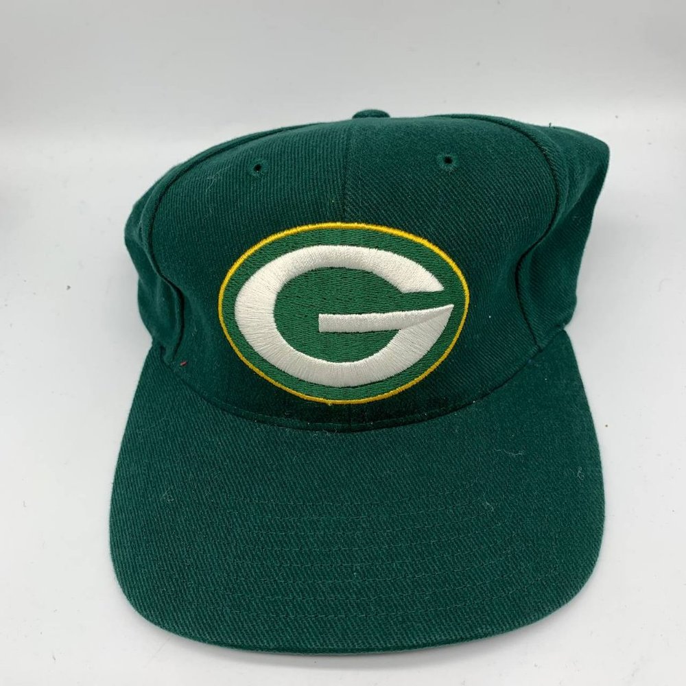 Vintage Green Bay Packers Twins Enterprise Hat Strapback‎ Cap Green New Men